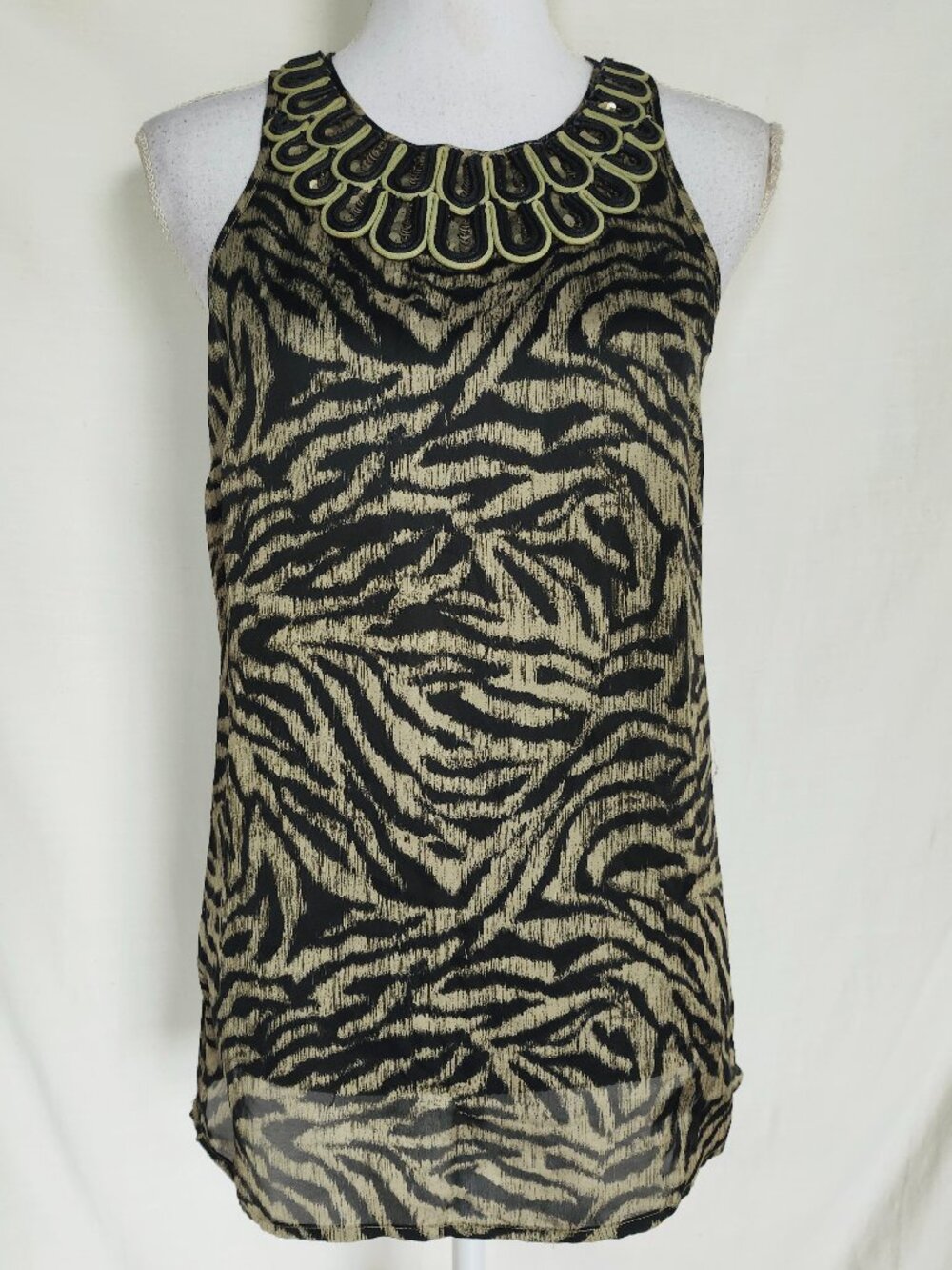 Michael Kors Sleeveless Top Blouse Size S